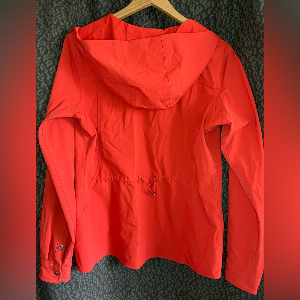 Duluth Rain jacket coral orange Medium perfect condition - Picture 10 of 10